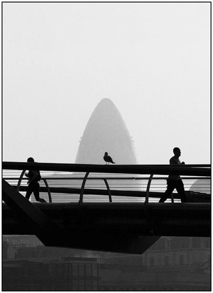 <em>Millennium Bridge & Gherkin</em>